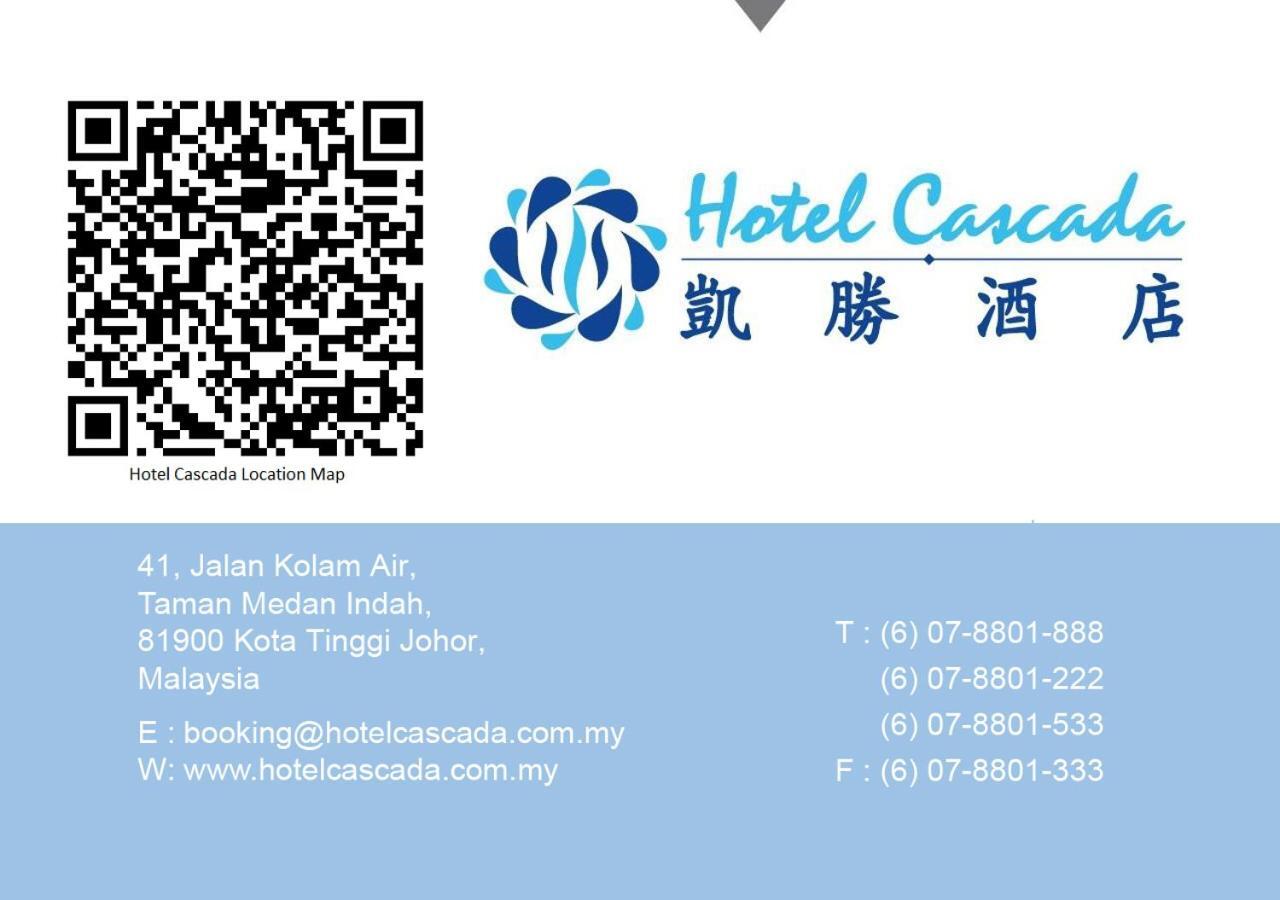 Hotel Cascada Kota Tinggi Buitenkant foto
